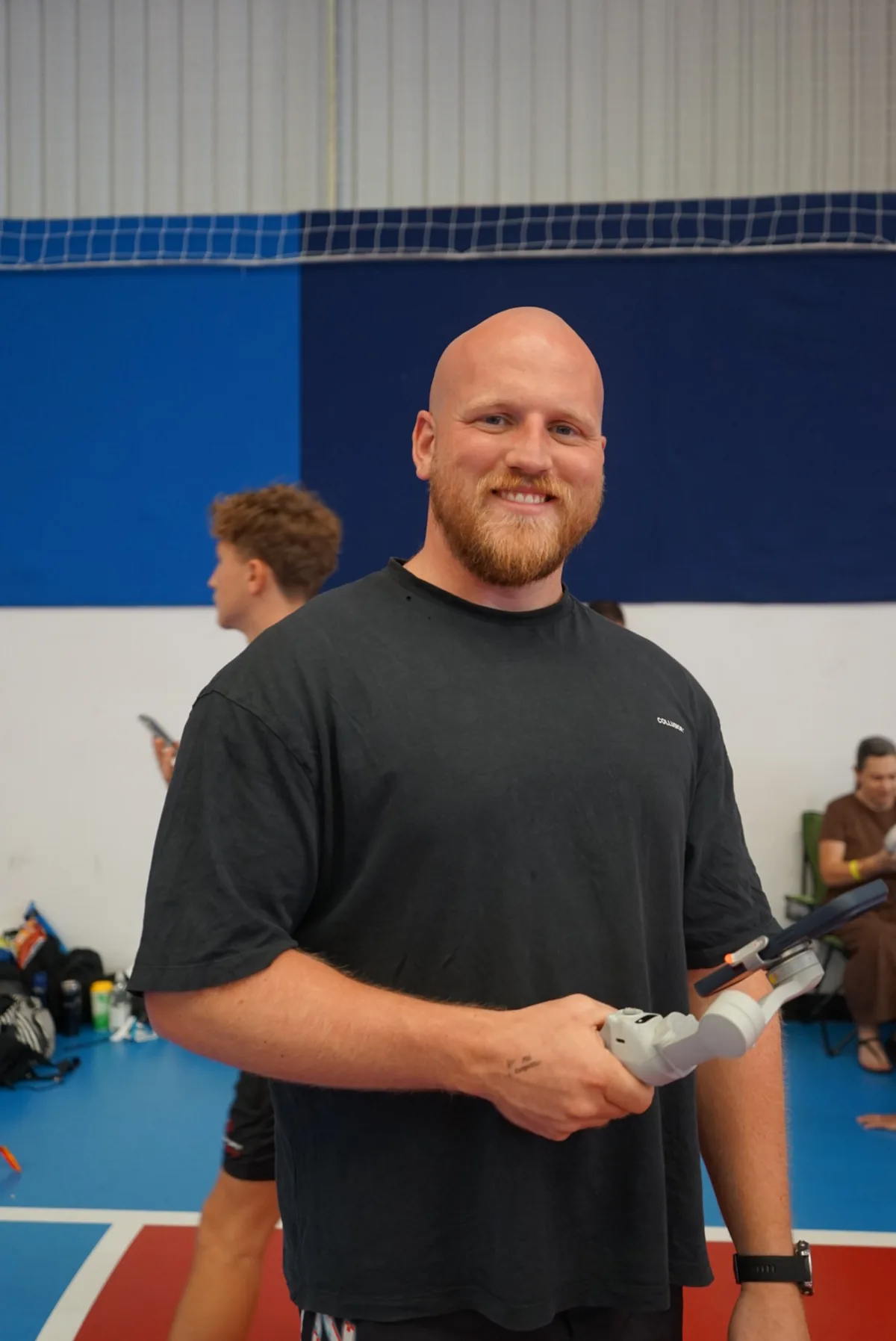 Louis Tucker training